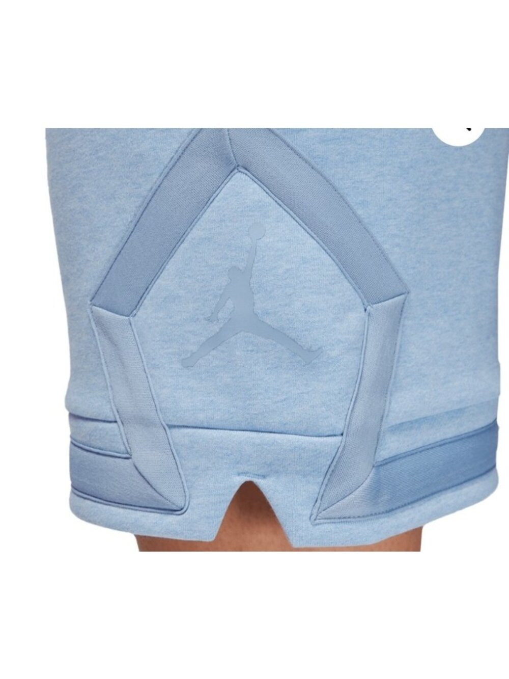 Air Jordan Flight Diamond Blue Grey Fleece Loose-Fit Shorts FN5418-436 Wmns M - Picture 7 of 7
